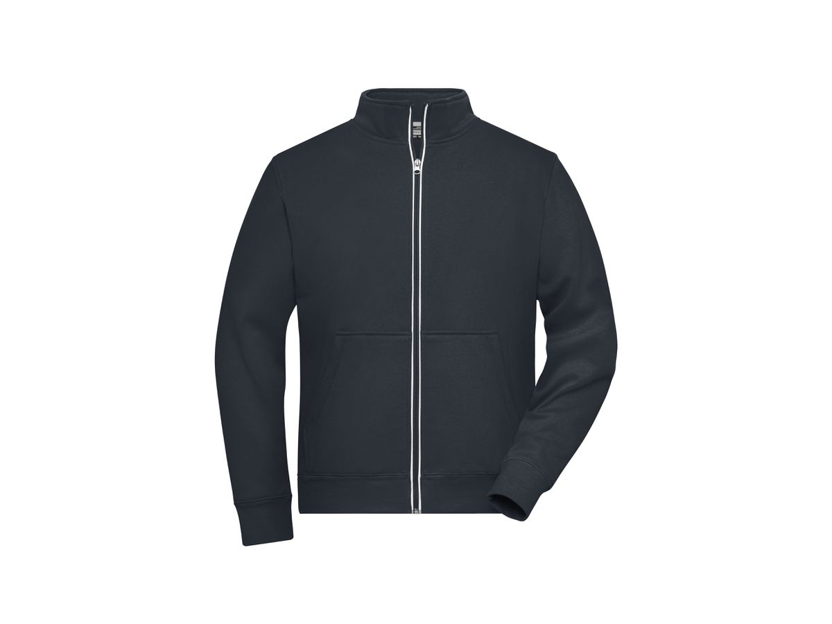 JN Herren Doubleface Jacke JN1810 carbon, Größe 6XL