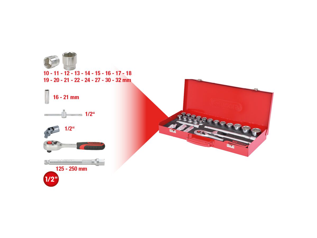 KS-TOOLS Steckschlüssel-Satz Nr.: 917.4024