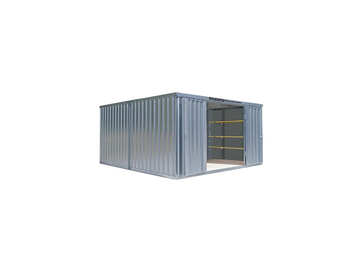 Materialcontainer 2-er KOMBI MC 1400