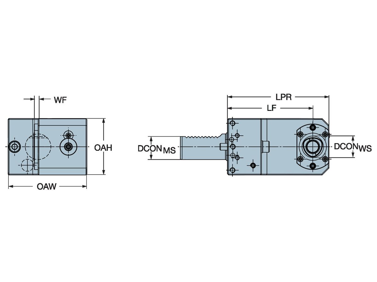 COROMANT Manuelle Spanneinheit für Sauter ST Maschinen C3-TLI-VD30B-R