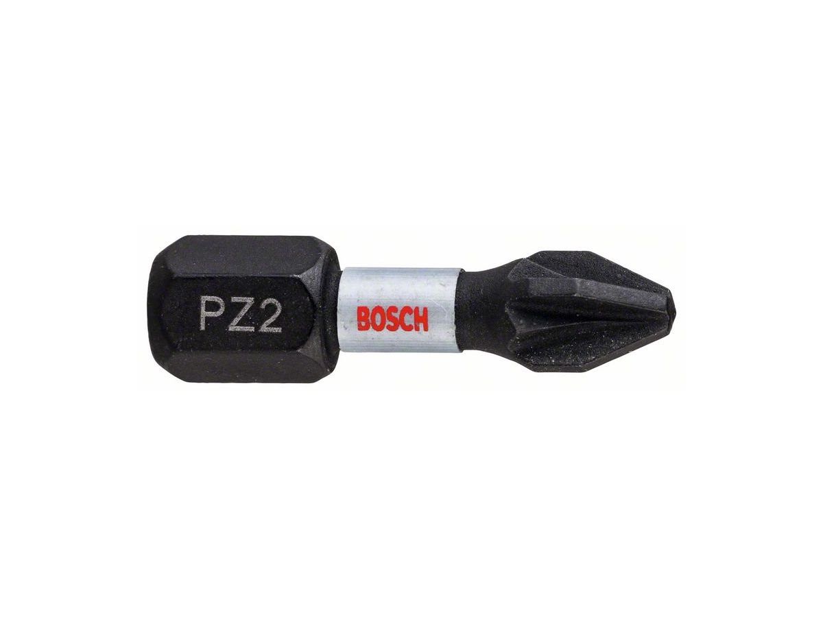 BOSCH Impact Control Schrauberbit-Pack PZ1, VE 2