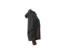 JN Ladies Outdoor Jacket JN1097 100%PES, black/red, Größe L