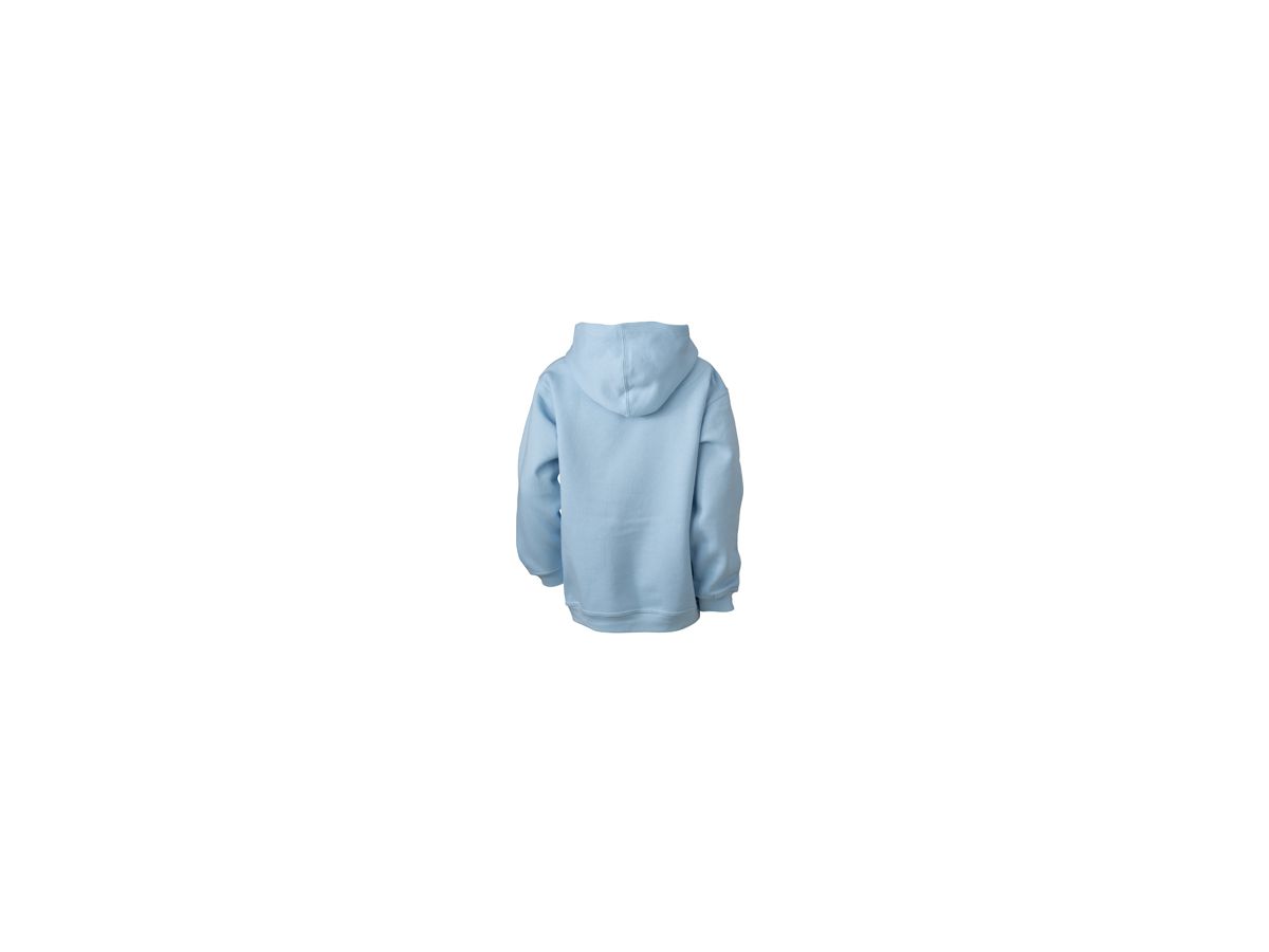 JN Hooded Sweat Junior JN047K 80%BW/20%PES, light-blue, Größe XL