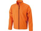 JN Mens Softshell Jacket JN1020 90%PES/10%EL, orange, Größe L