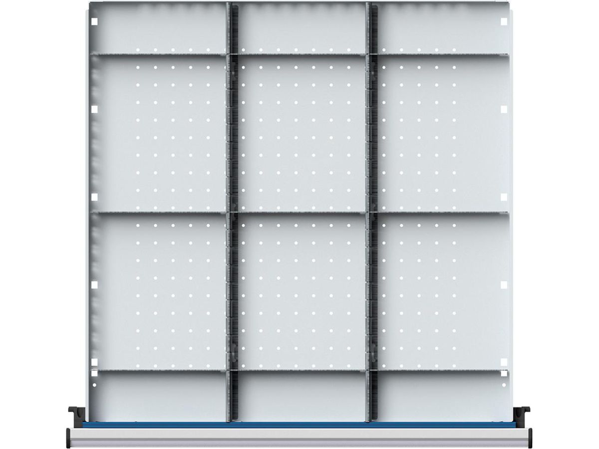 SL-Einteilungssatz 1/3 für Serie V 760 für SL 600x600mm, FH 90+120mm