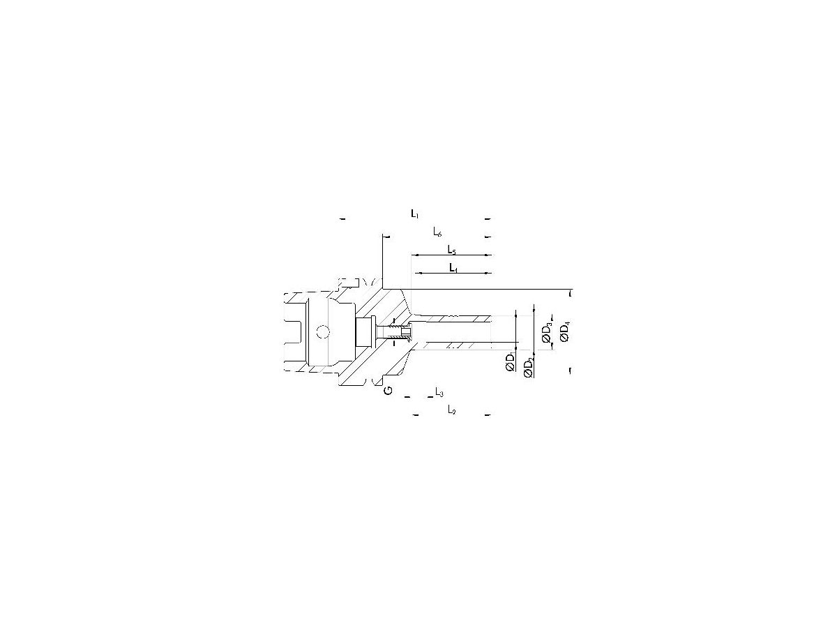 SCHUNK TRIBOS-S HSK-A63 Ø6x80 203351