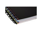 Soennecken Officebook 2350 DIN A4+ 90g 80Bl. 4fbg. Rand 3Register lin.