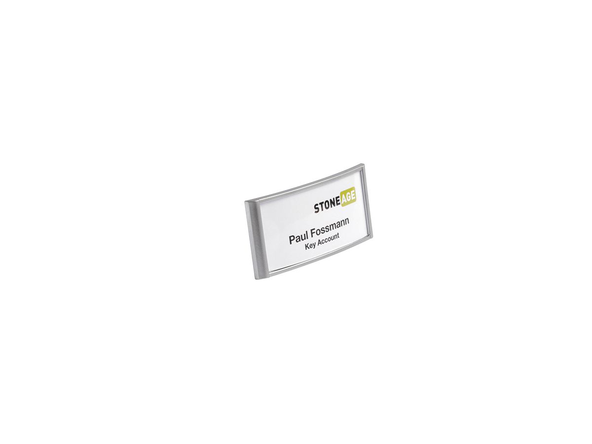 DURABLE Namensschild CLASSIC 854023 30x65mm Magnet si 10 St./Pack.