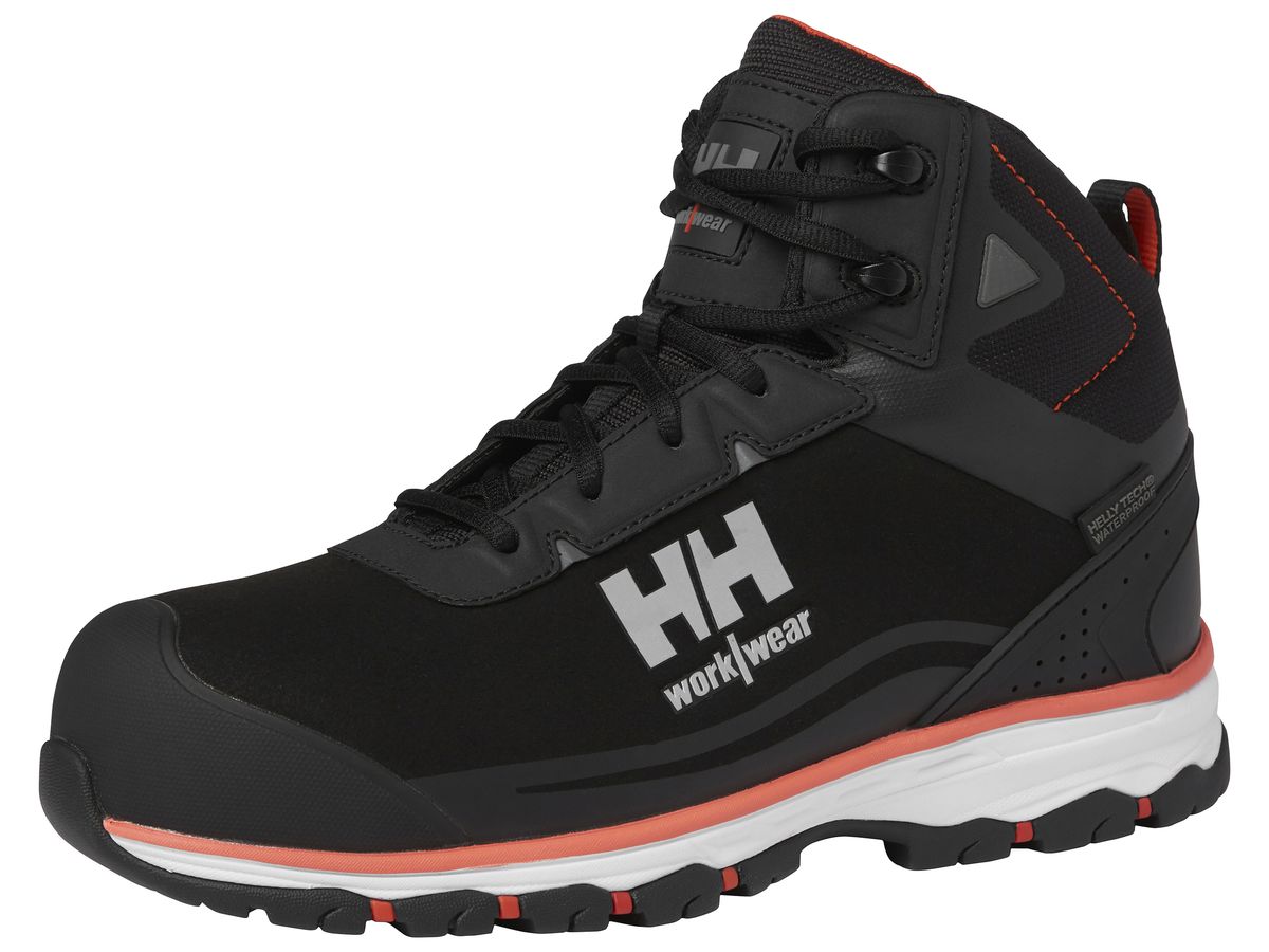 HELLY HANSEN Sicherheits-Schuh 78392 Chelsea Evo, S3 MID Gr. 46 BLACK/ORANGE