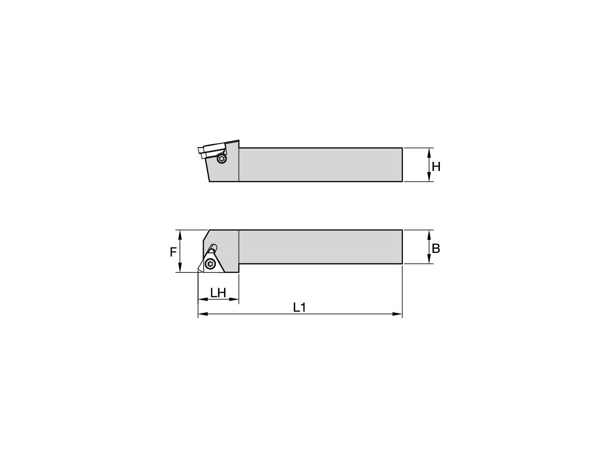 KENNAMETAL LSSL123D LT KLEMMHALTER GEWINDE W0.75 L6.00