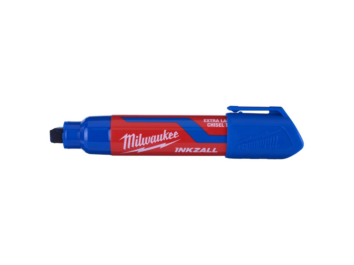 MILWAUKEE INKZALL Permanentmarker Keilspitze XL blau