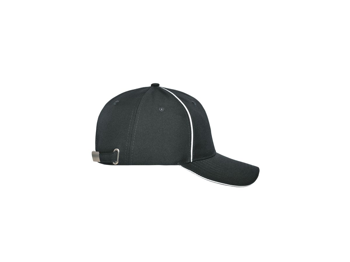 mb 6 Panel Workwear Cap - SOLID - MB6234 carbon, Größe one size