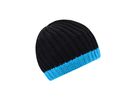 mb Wintersport Hat MB7103 black/aqua, Größe one size