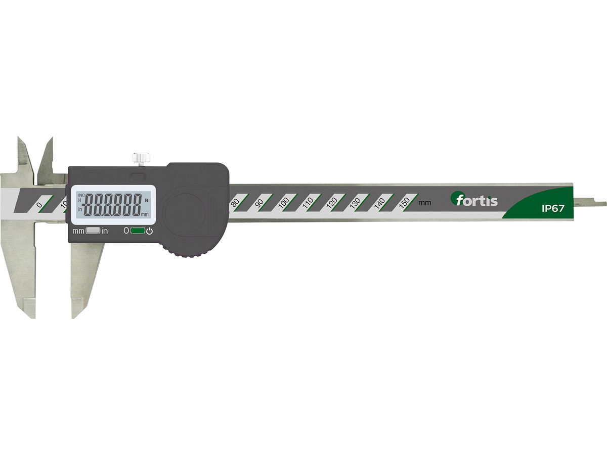 Messschieber dig. 150/0,01mm IP67   FORTIS