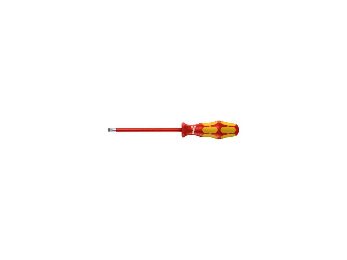 Screwdriver VDE 5.5x1 x125mm Wera