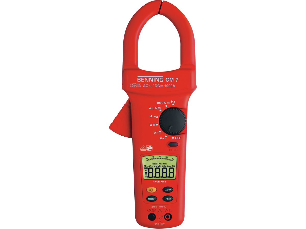 Digital clamp multimeter CM 7 Benning