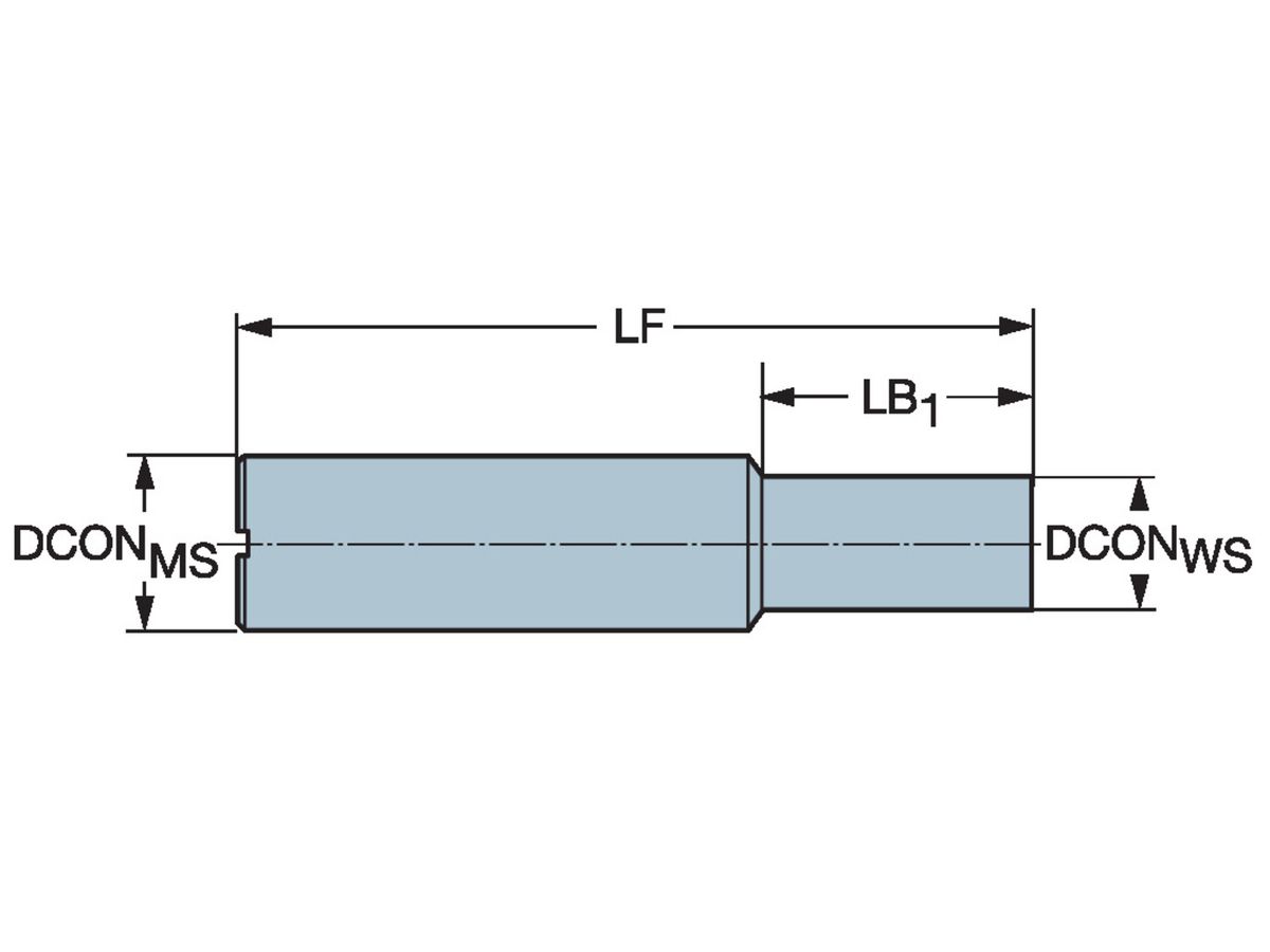 COROMANT Zylinderschaft für Coromant EH Adapter E20-A20-SE-095