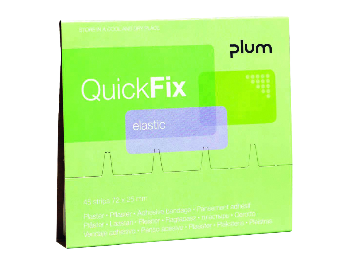 PLUM QUICKFIX Pflaster-Spender mit 2 x 45 Water Resistant Pflasterstrips