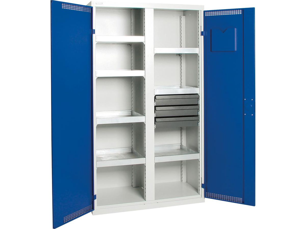 Umweltschrank BASIC plus 1800x1000x500 blau 7W