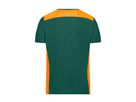 JN Herren Workwear  T-Shirt JN860 dark-green/orange, Größe S