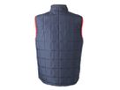 JN Mens Padded Light Weight Vest JN1037 100%PES, navy/red, Größe XL