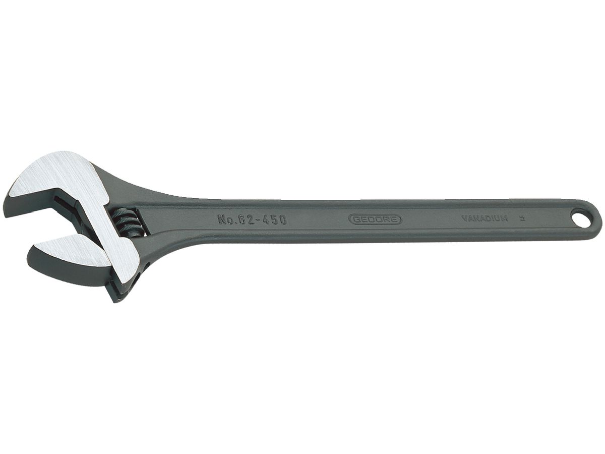 Adjustable wrench 455mm phos. Gedore