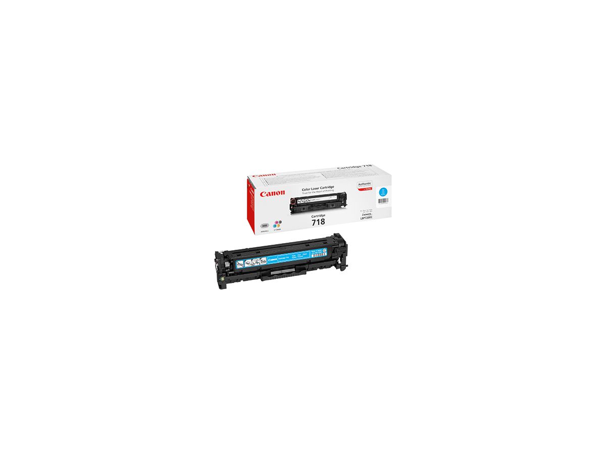 Canon Toner 718C 2661B002 2.900Seiten cyan