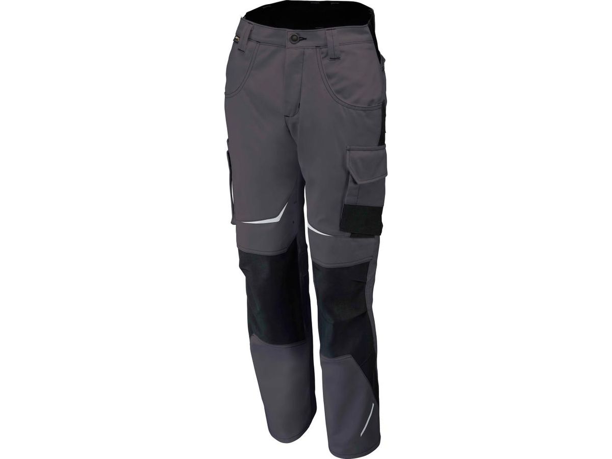 KÜBLER Damenhose PULSSCHLAG high Gr. 50, anthr./schw.