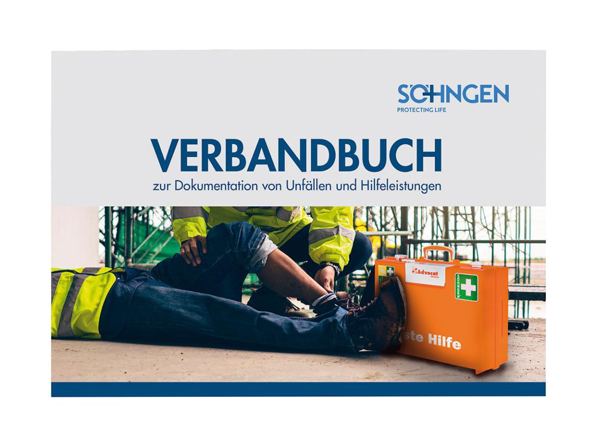 SÖHNGEN Verbandbuch DIN A5, mit vorgedruckten Spalten, 8001008