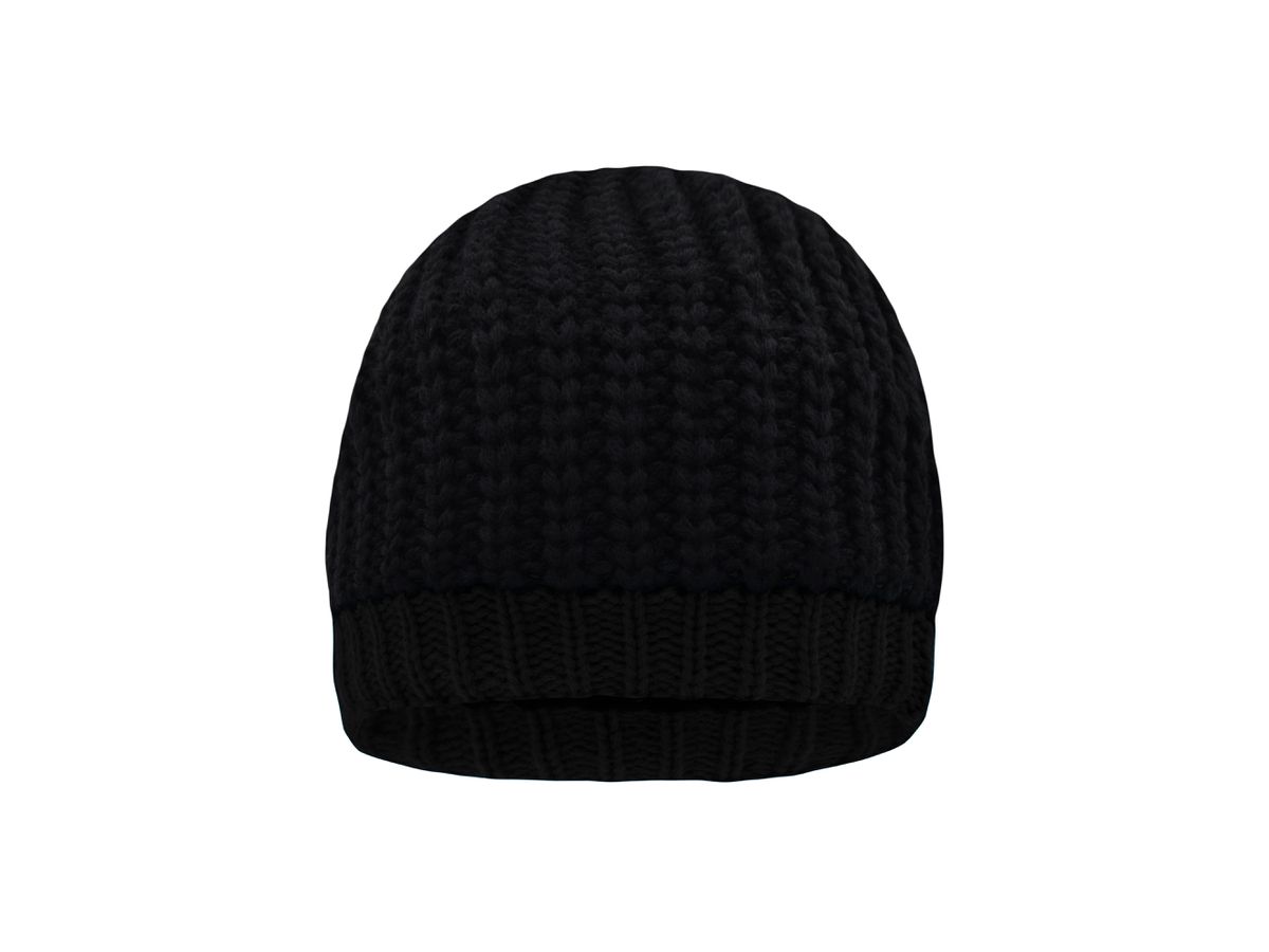 mb Wintersport Hat MB7103 black/black, Größe one size