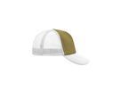 mb 5 Panel Polyester Mesh Cap MB070 olive/white, Größe one size