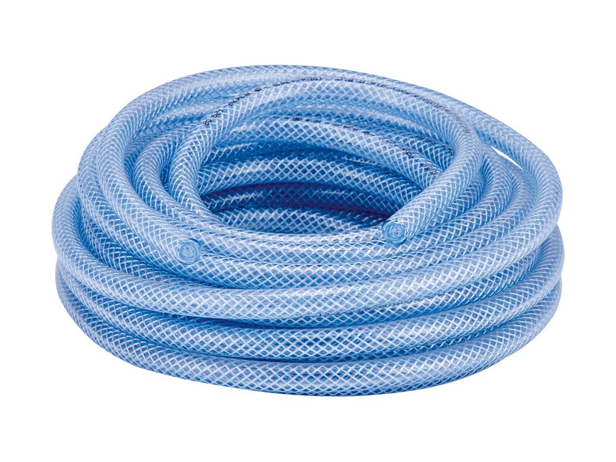 PVC-braided hose transp. m. in. 6x3mm 10m