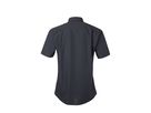 JN Men's Shirt Shortsleeve Poplin JN680 carbon, Größe 4XL