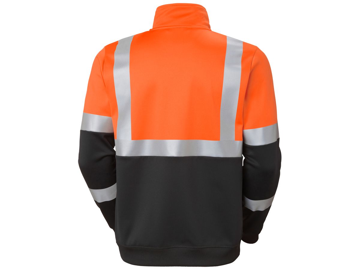 HELLY HANSEN Addvis LS-Shirt 79257 Gr. M ORANGE/EBONY