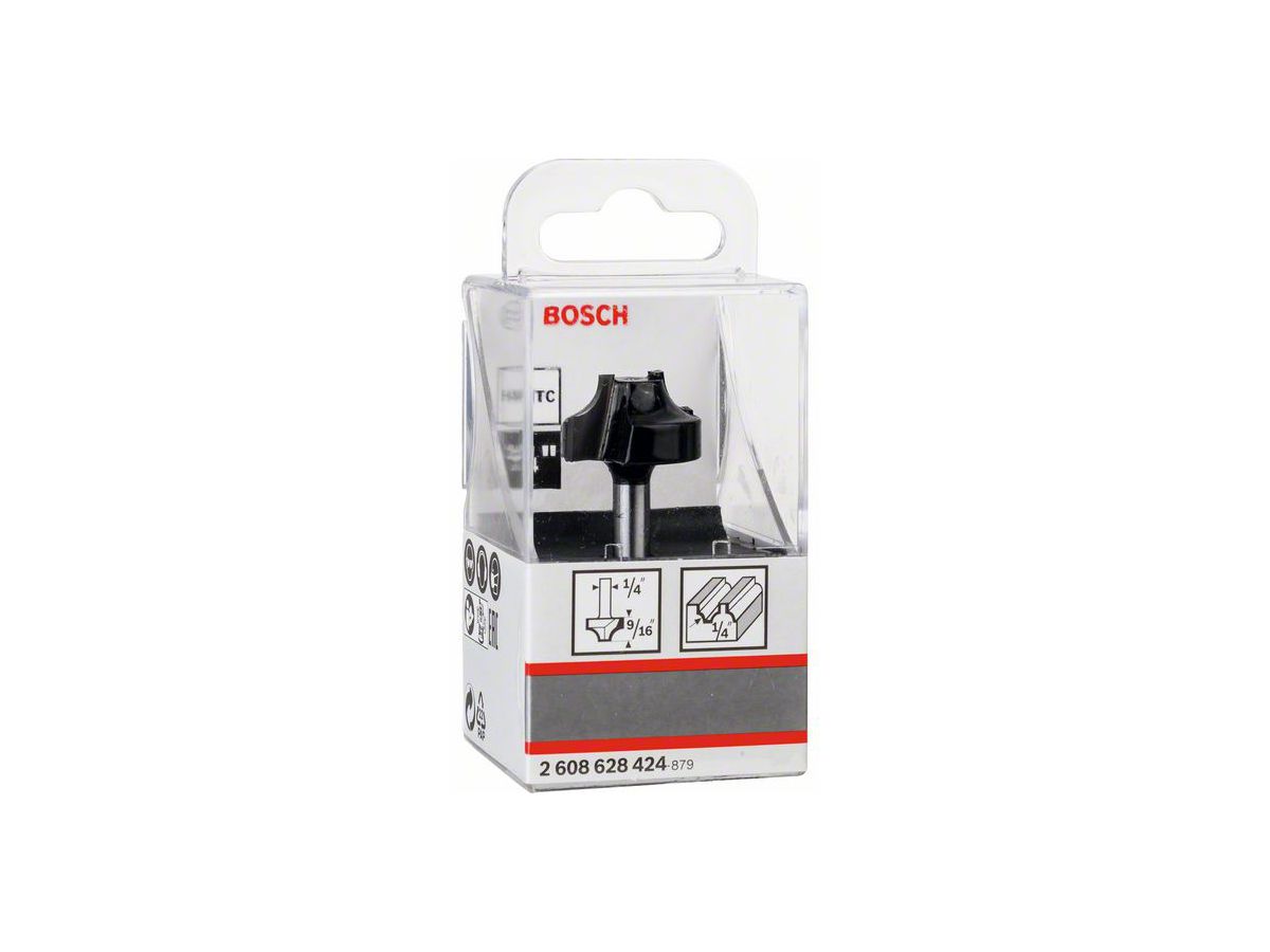 BOSCH Profilfräser 6,35x25,4x46 mm