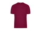 JN Herren Workwear  T-Shirt JN1808 wine, Größe XS