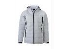JN Mens Outdoor Hybrid Jacket JN1050 95%PES/5%EL, white, Größe M