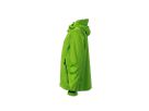 JN Mens Outdoor Jacket JN1098 100%PES, spring-green/iron-grey, Gr. XL