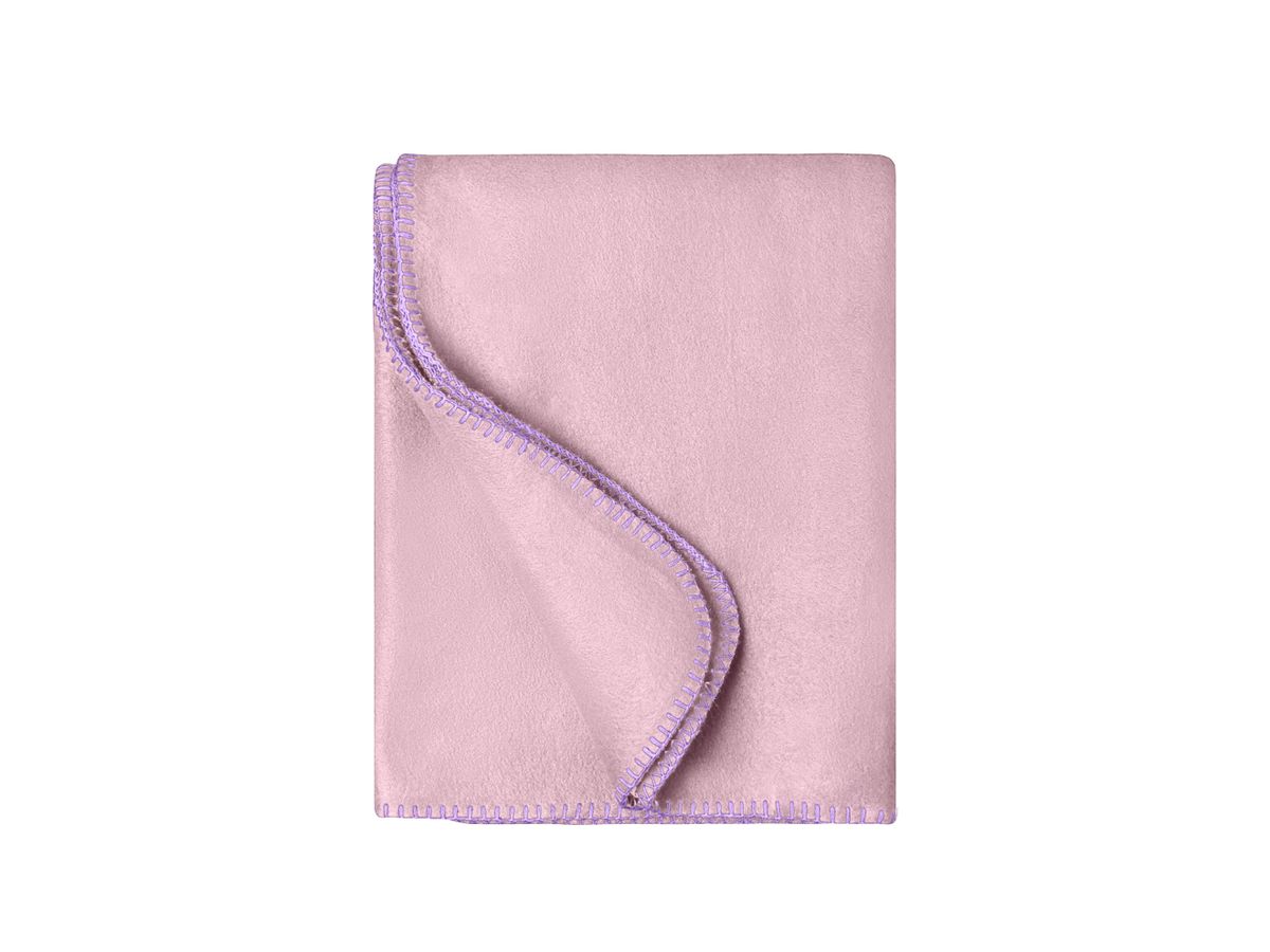 JN Fleece Blanket JN1901 rose/purple, Größe one size
