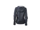 JN Ladies Outdoor Jacket JN1097 100%PES, iron-grey/green, Größe S