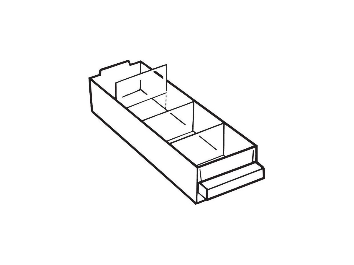 Ersatz-Schublade Typ A klar