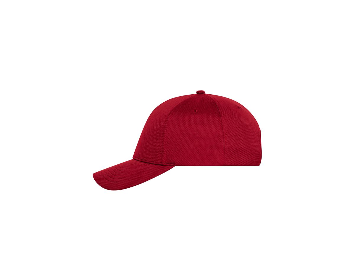 mb 6 Panel Sports Cap MB6241 red, Größe one size