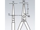 Radio pliers pol. 140mm w. multi-comp