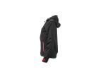 JN Ladies Outdoor Jacket JN1097 100%PES, black/red, Größe 2XL