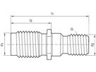 Pull stud cover SK40-M16 S20x2 FORMAT