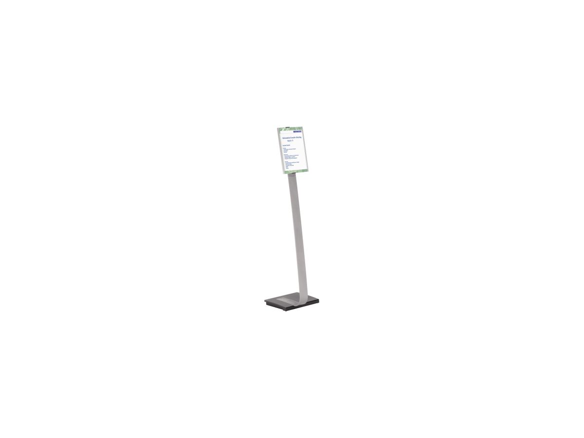 DURABLE Bodenständer INFO SIGN stand A3 481323 Aluminium