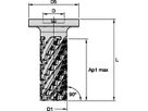 KENNAMETAL NGEB Aerospace Helical Cutter