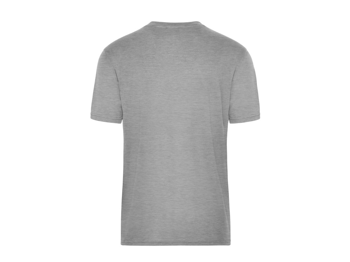 JN Herren Workwear  T-Shirt JN1808 grey-heather, Größe 6XL