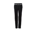 JN Ladies' Jog-Pants JN779 black/white, Größe L