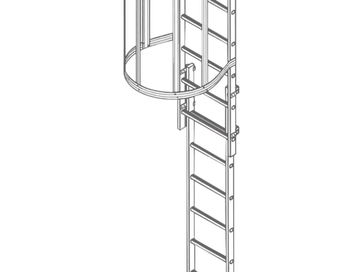 ZARGES Fluchtleiter LM ca. 2,50 m